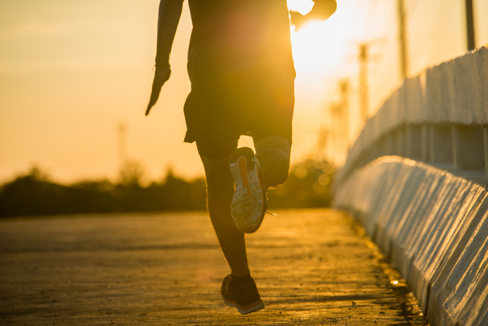 man running - Shuttle Run