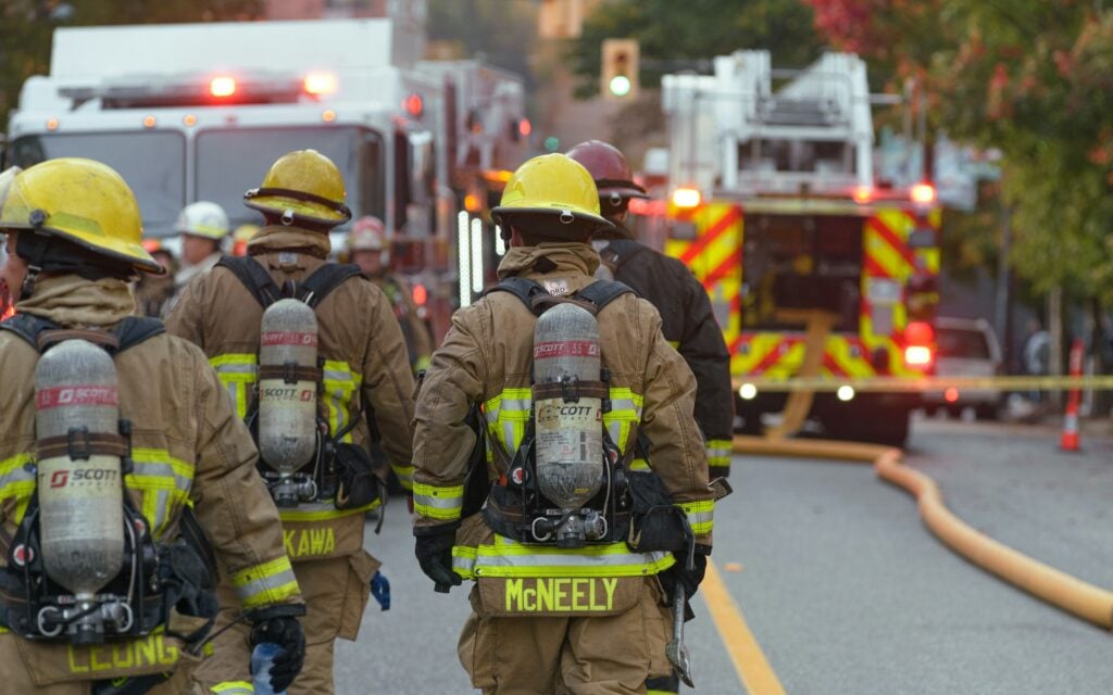Firefighters Walking - FRV Values