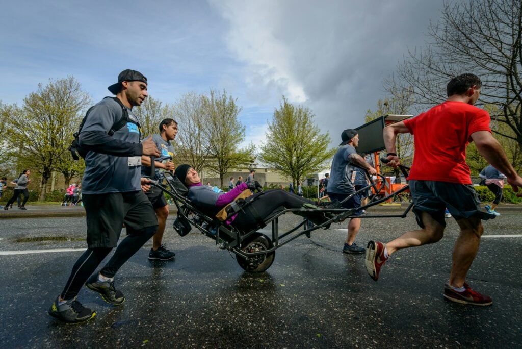 Men Training - Firefighter Fitness Test