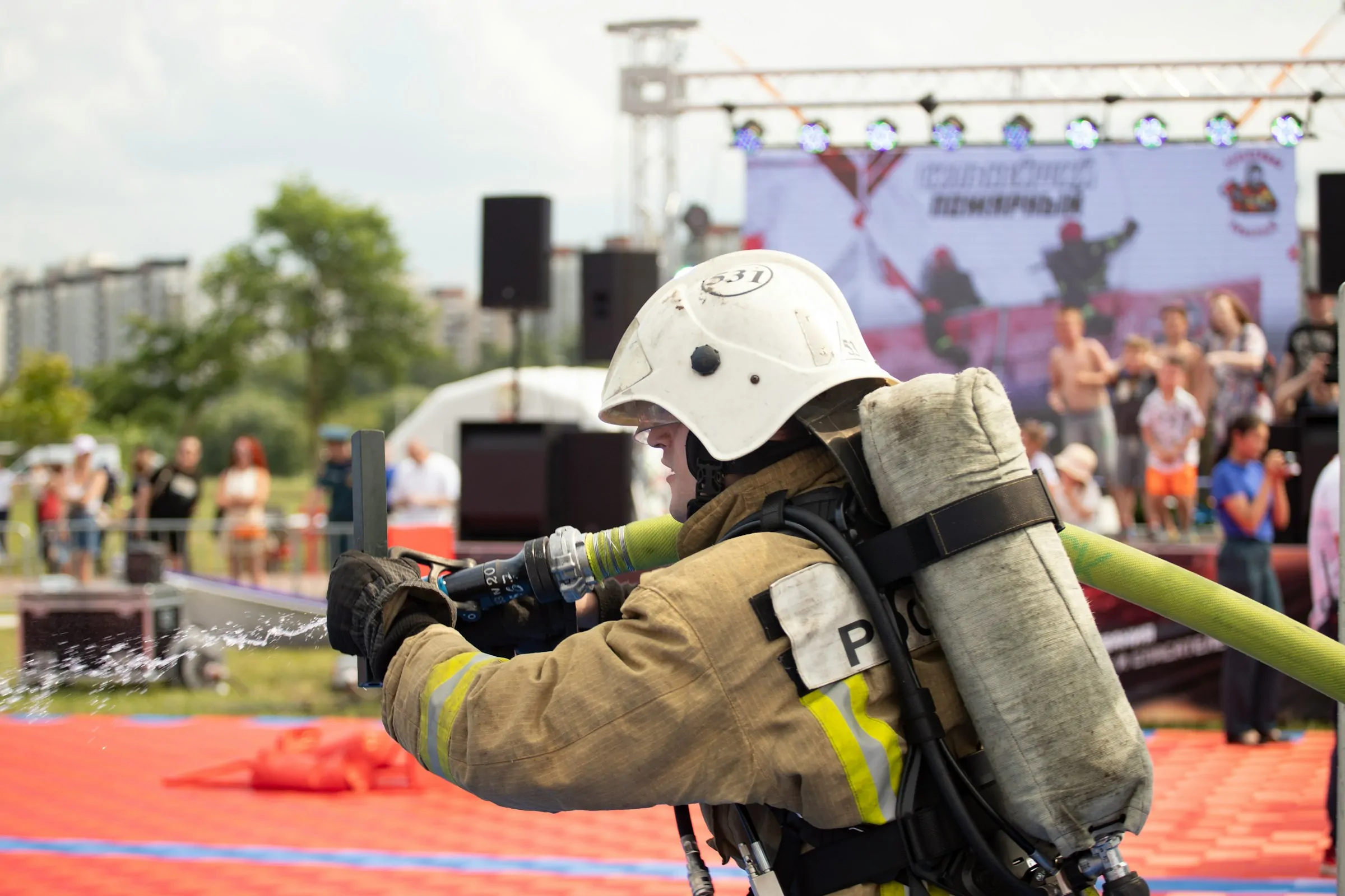 Fire Fighter - Firefighter Fitness Test